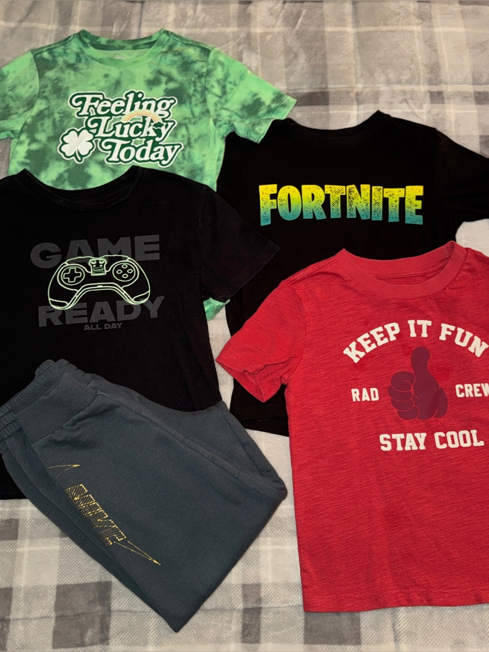 T-shirt bundle and bonus Nike sweats
